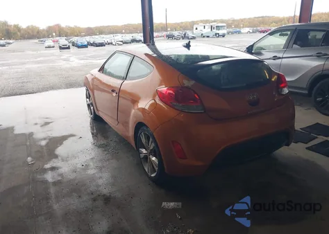 2016 Hyundai Veloster from USA, damaged, VIN KMHTC6AD5GU302312